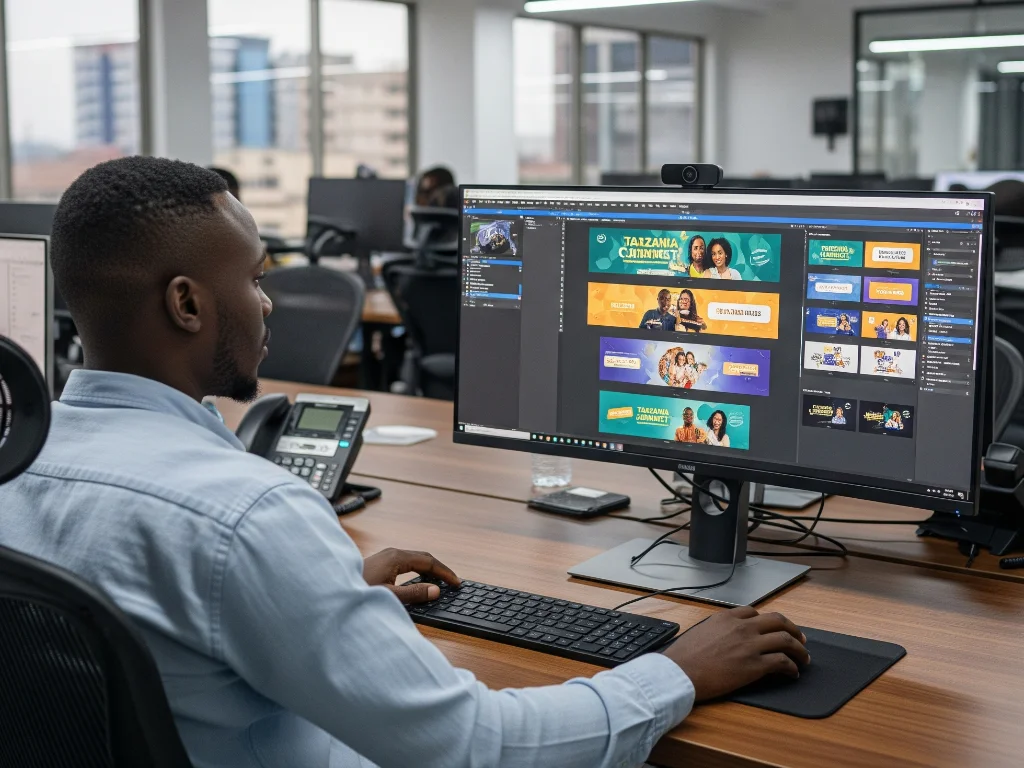 Digital Advertising Materials | GraphPrint Tanzania