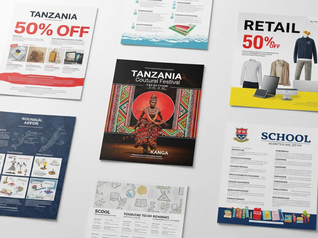 Flyer Printing | GraphPrint Tanzania