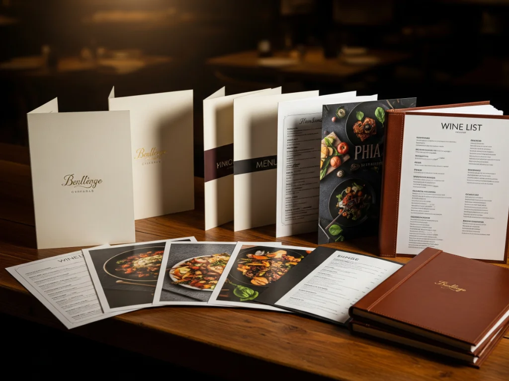 Menu Printing | GraphPrint Tanzania