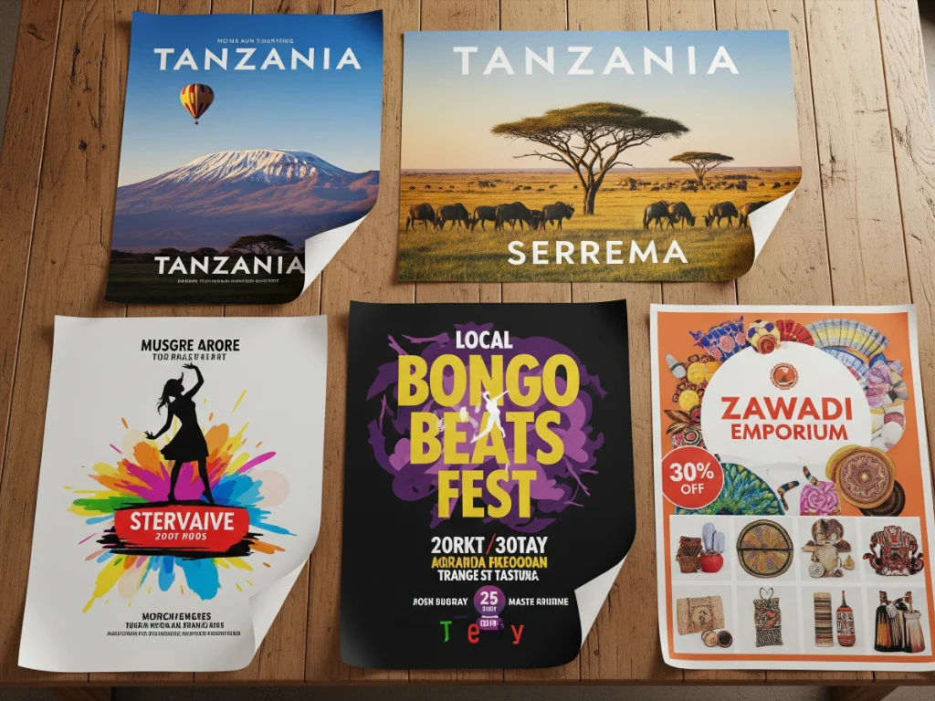 Large Poster Printing | GraphPrint Tanzania