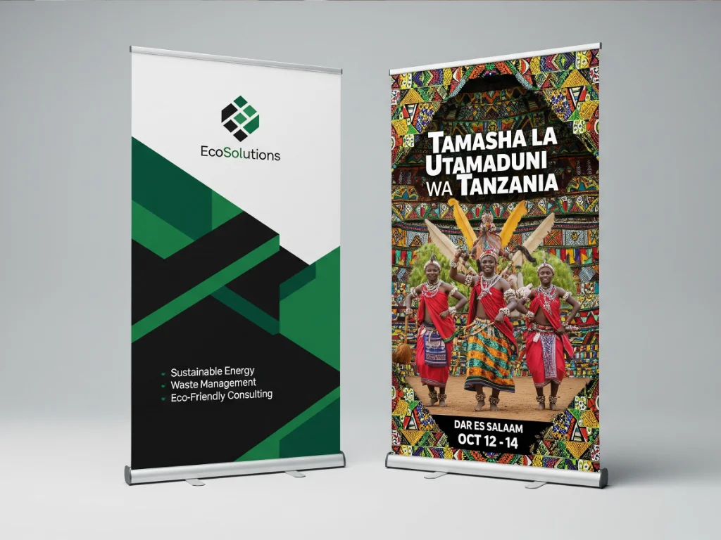 Roll-up Banners | Printing GraphPrint Tanzania